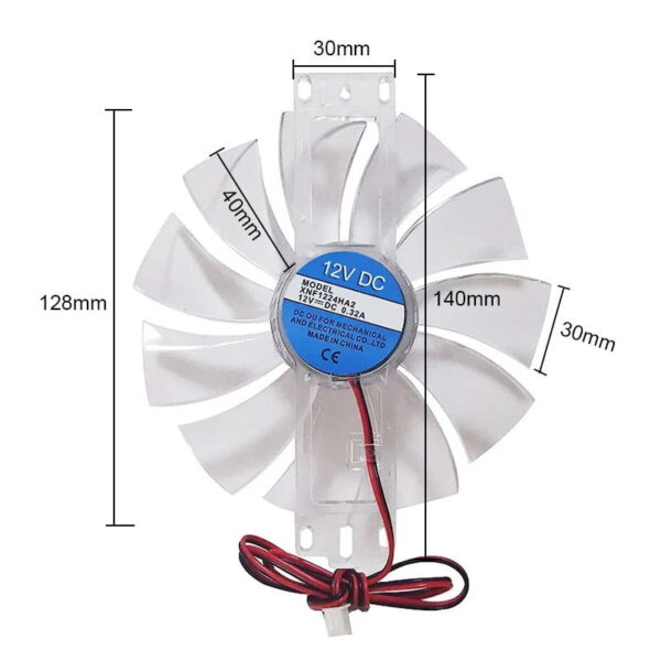 ventilador para incubadora de 12 volts