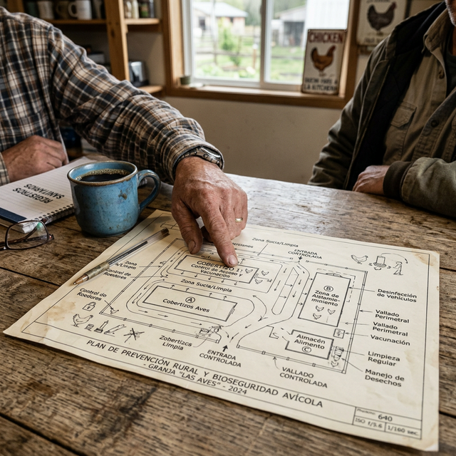 Planificacion granja dibujo