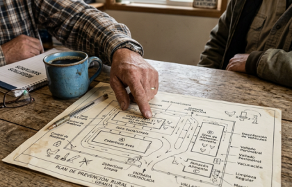 Planificacion granja dibujo