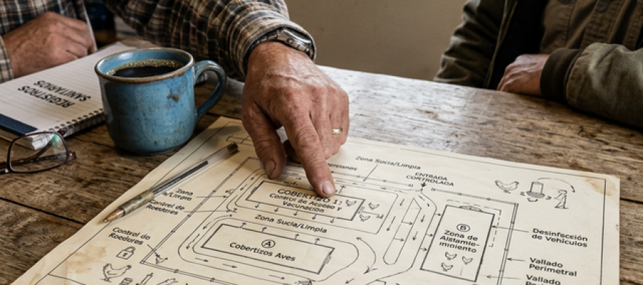 Planificacion granja dibujo